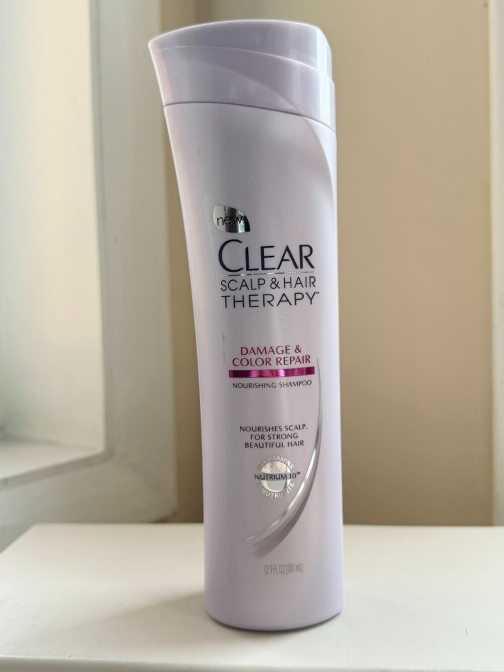 Clear Scalp & Hair Therapy Damage And Color Repair Shampoo